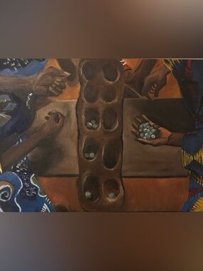 “Board of Bloodlines” Oil Painting painted by @Alluglyfaces - Home Art